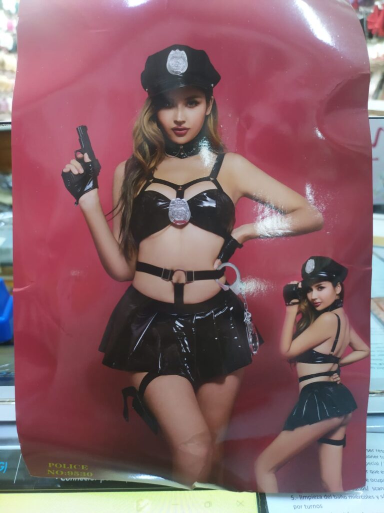 Babydoll Policia 9530ba