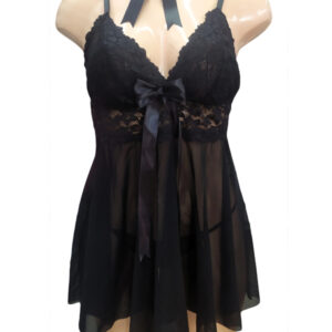 Babydoll con encaje BM044